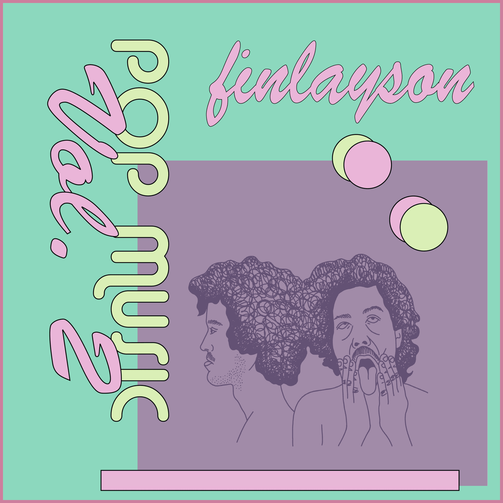 Cover art for Finlayson's song: Don't Trip