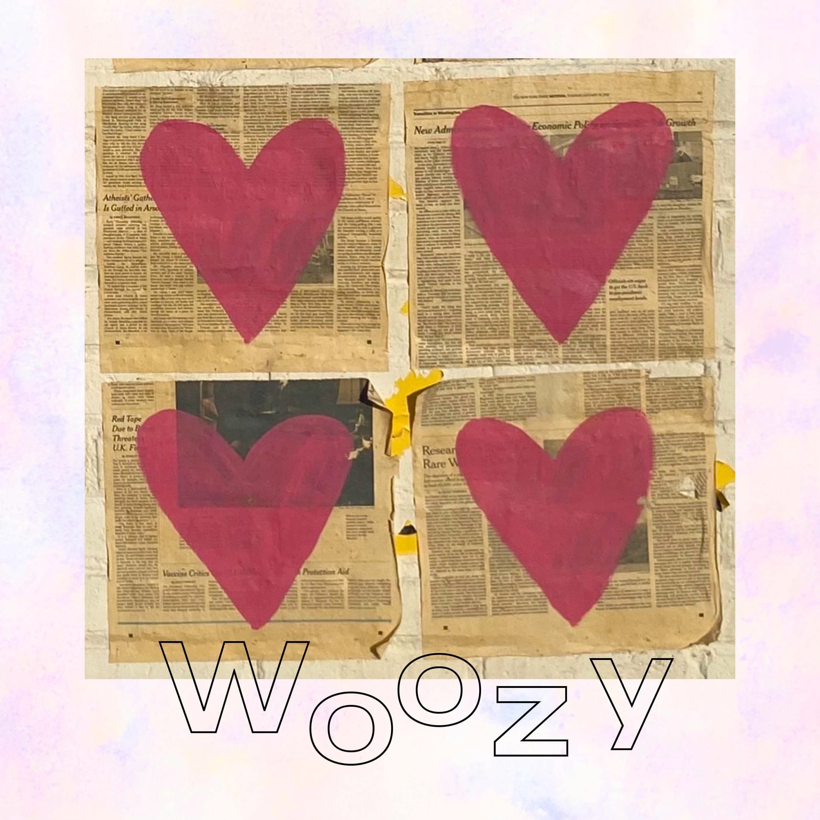 Cover art for Maeko's song: Woozy