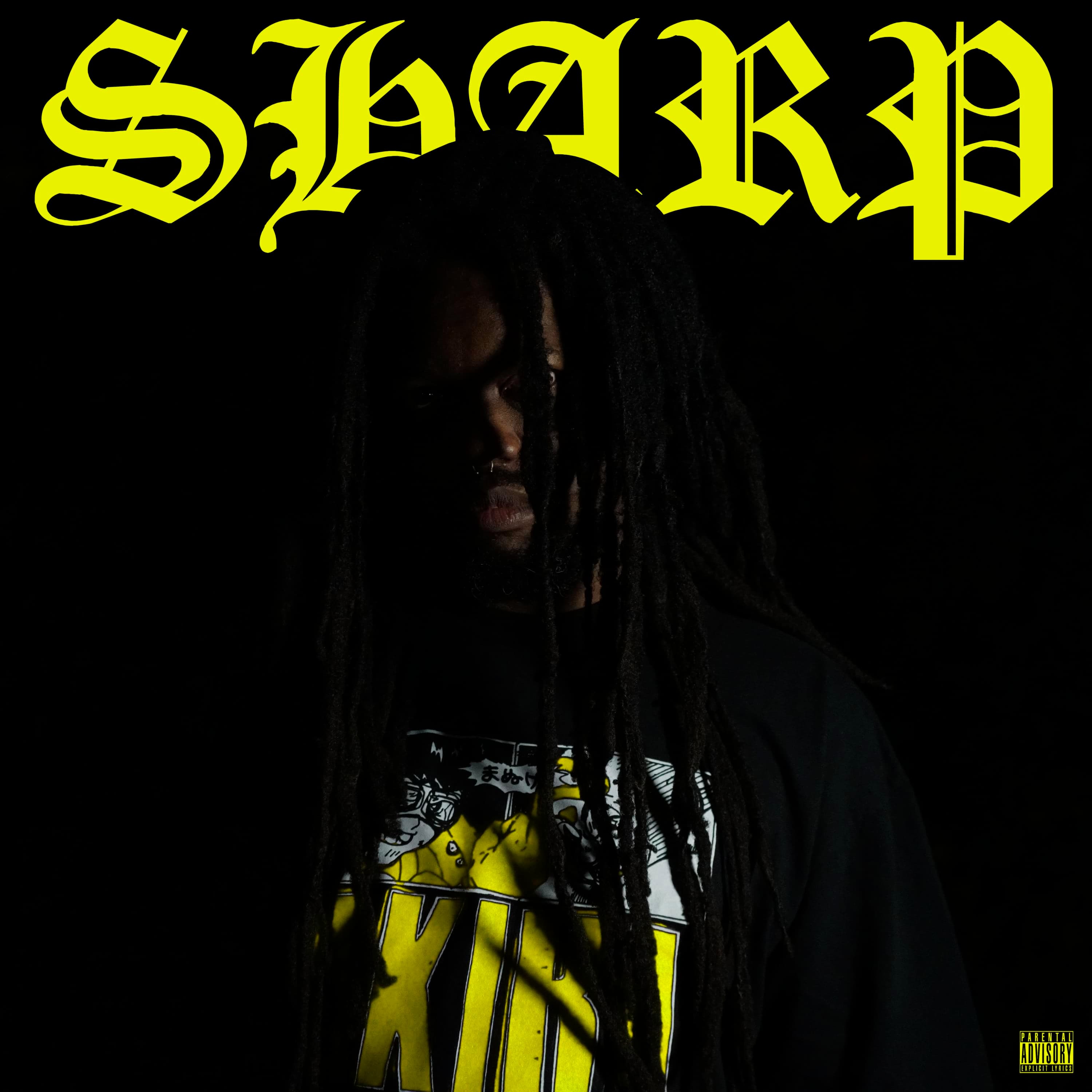 Cover art for Black Dave's song: Sharp