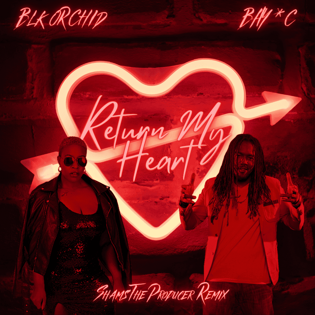 Cover art for Blk Orchid's song: Return My Heart  ft. Bay C (Shams The Producer Remix)