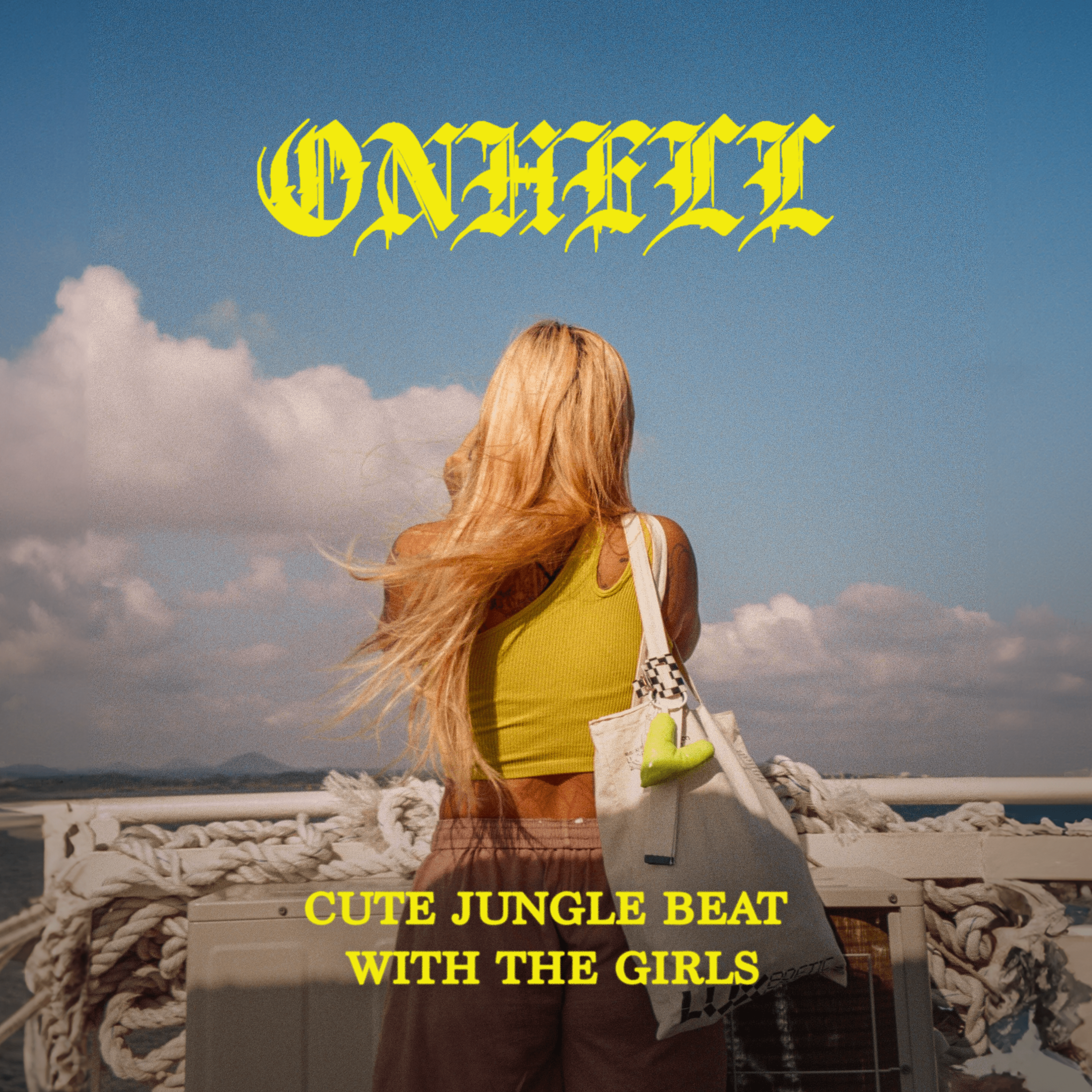 Cover art for onhell's song: cute jungle beat with the girls